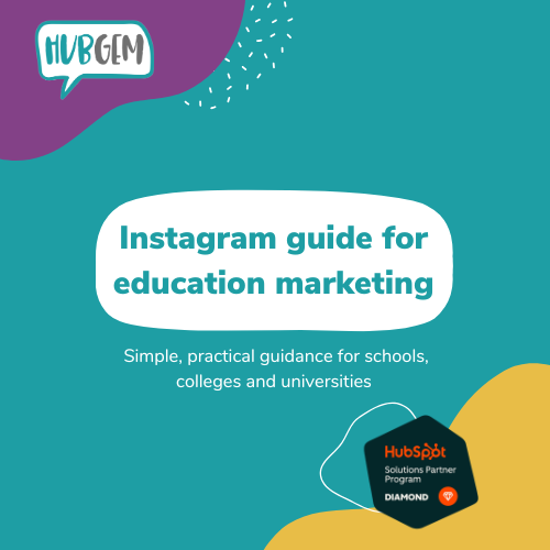 Instagram guide for education marketing card Instagram guide for education marketing card